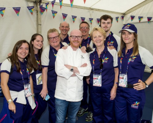 Gary Maclean and Volunteers by SNS Group